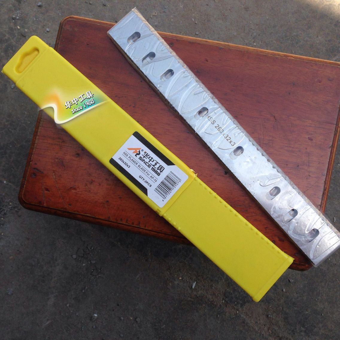 RYOBI Liangming planer AP-10 Woodworking table planer blade white steel planer blade alloy RYOBI 263X32X3