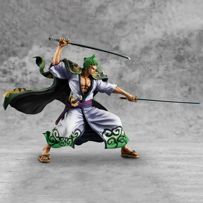 [Spot] Megahouse MH One Piece Figure POP Wano Country Zoro Zoro Kimono Samurai 1303 - Capsule Đồ chơi / Búp bê / BJD / Đồ chơi binh sĩ