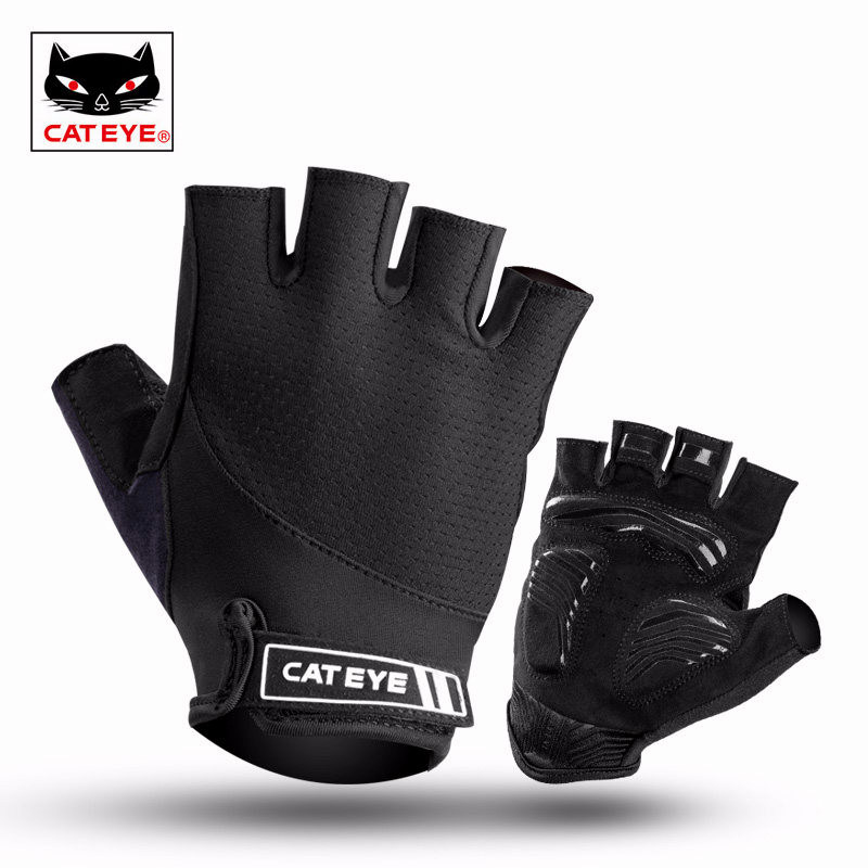 CATEYE cat eye short finger fitness gloves Men's and women's bicycle half finger outdoor breathable sports summer riding gloves