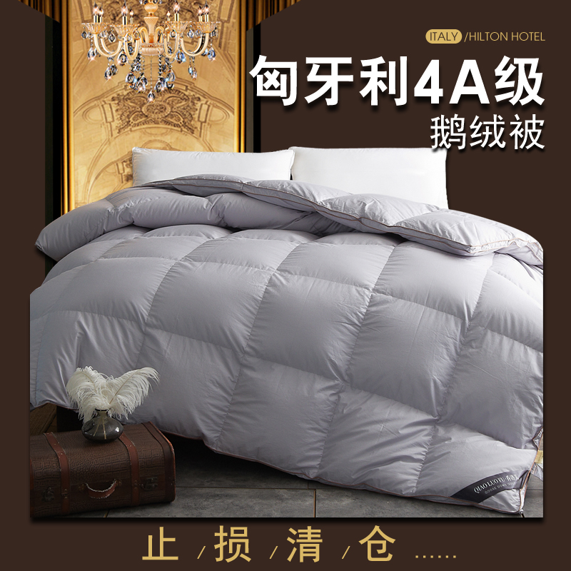 Hilton&Resorts Five-Star Hotel Duvet 95% White Goose down Spring, Autumn and Winter Quilt Two-In-One Hilton&Resorts Five-Star Hotel Duvet 95% White Goose down Spring, Autumn and Winter Quilt Two-In-One