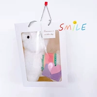 Белая альпака, сумка-чехол, комплект, подарок на день рождения