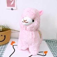 Розовая альпака