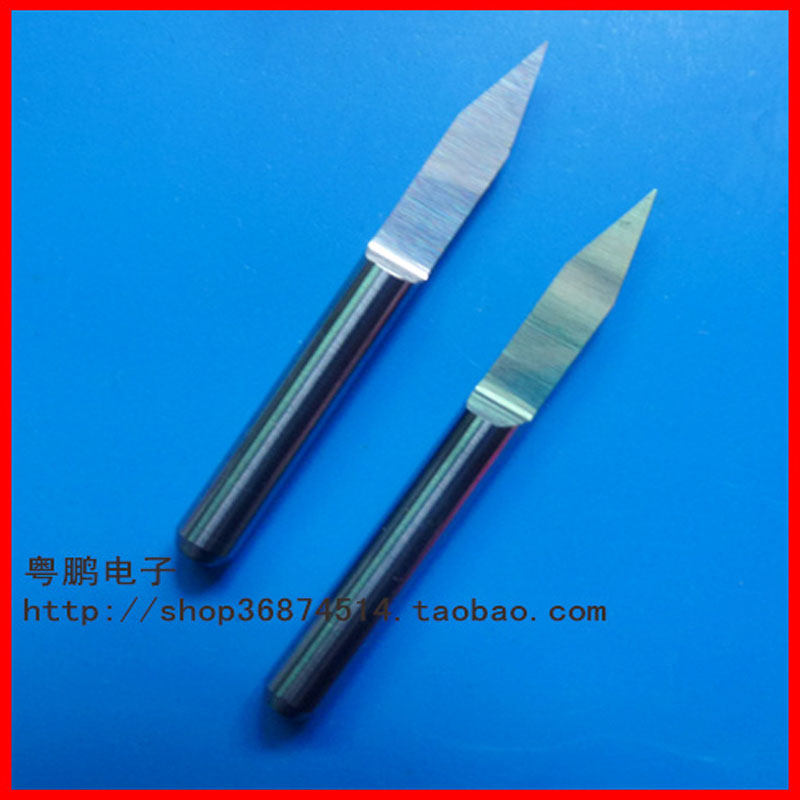 Flat-bottomed sharp knife computer engraving knife 3 175MM mm flat-bottomed sharp knife CNC engraving knife