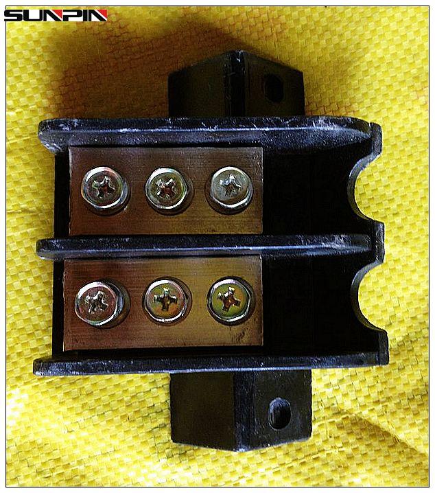 Welding machine accessories double column two-phase terminal terminal
