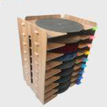 Polishing disc storage rack multi-layer flat storage rack sandpaper polishing cloth label storage grinding disc storage rack