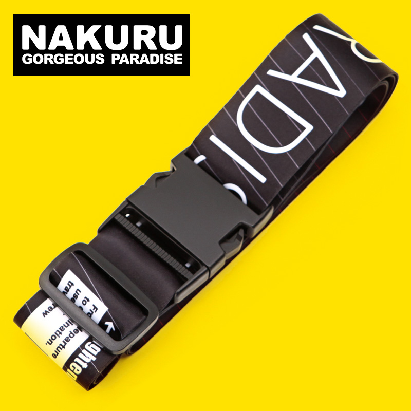 Suitcase Strap Customs Lock Luggage Belt Suitcase Bundle Packing Belt NAKURU Backpack Original Shoulder Strap