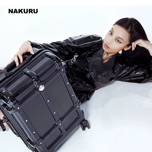 Брендовый чемодан, черная коробка, популярно в интернете, 20 дюймов