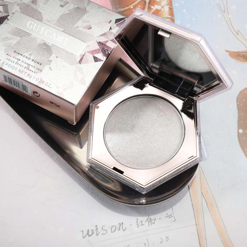 Fenty vẻ đẹp với khả năng sửa chữa độ bóng cao món khoai tây nghiền làm sáng bột cổ tích kim cương nổi bật ngọc trai - Bột nén phấn phủ perfect diary