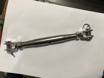 304 stainless steel closed turnbuckle screw wire rope tightener 5mm