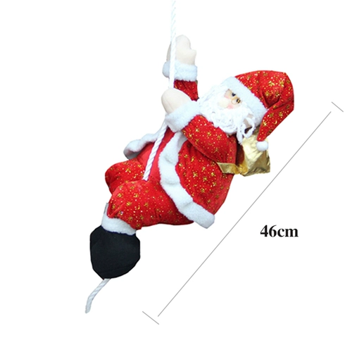 Рождественские украшения поднимают старик, висящий украшение рождественская елка Подарочная торговая торговля висят, отделка окна Потолок укладки продукции