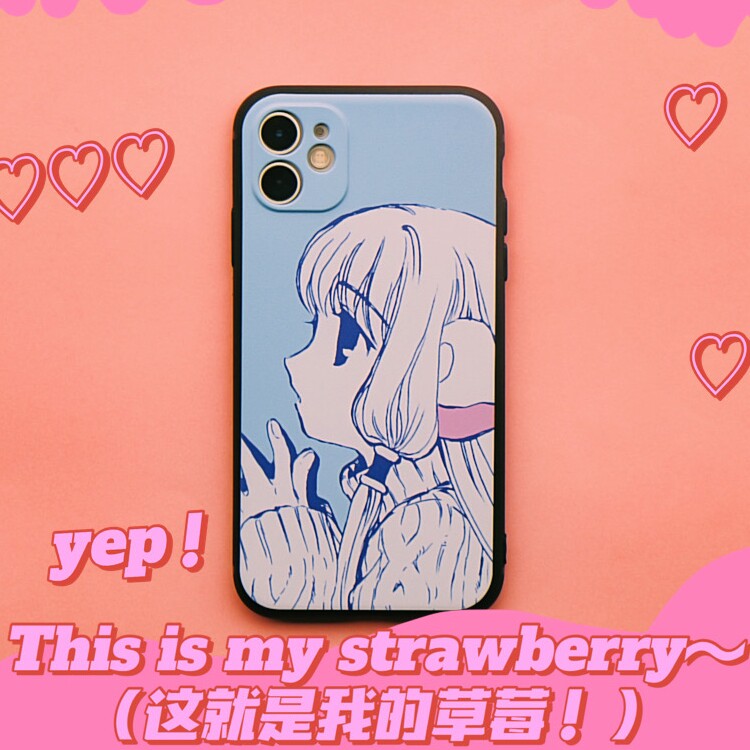 Chobits Chi Anime Art iPhone Case