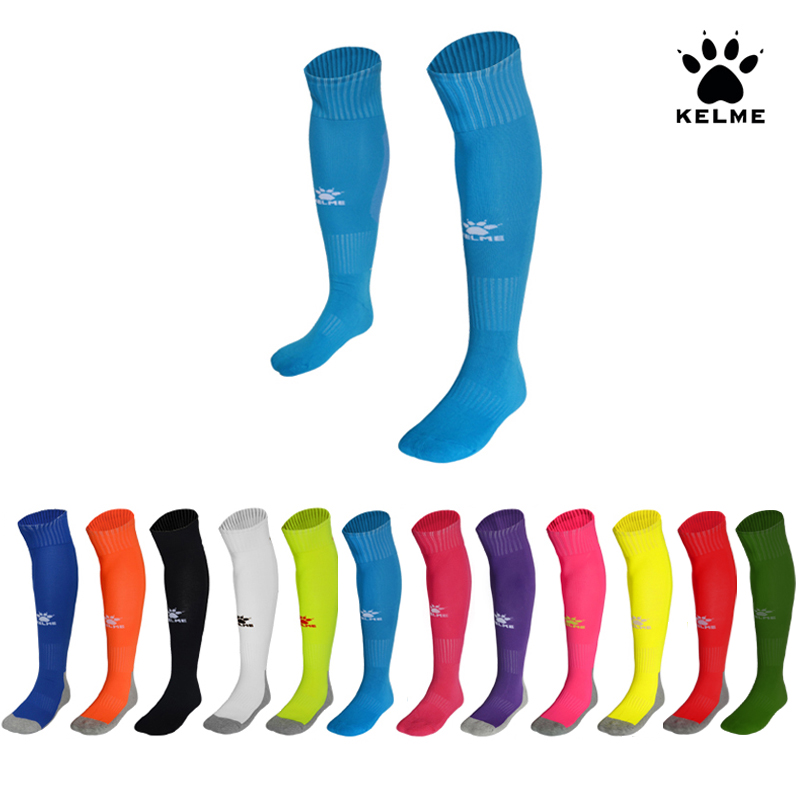 Beautiful Football Kalmy KELME Thickened Towel Bottom Men's Knee Soccer Socks Stockings Stockings Sports Socks K15Z901