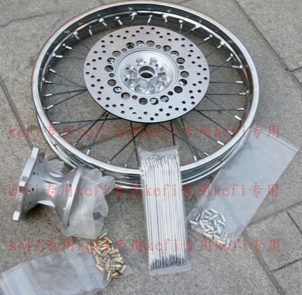 Srz125 Andy Lau phiên bản của Leopard Tianjian Tianjun Tianzhu Tianzhu bánh trước và bánh sau trung tâm mạng bánh xe phanh đĩa hoa tim - Vành xe máy vành xe dream thái xịn