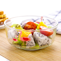Flamingo Bowl creative fruit dessert salad home cartoon glass vegetable noodle bowl breakfast bowl round cute big