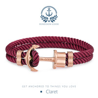 Navy style anchor bracelet, European and American fashion, versatile, men's and women's couple bracelets, trendy men's personalized bracelets