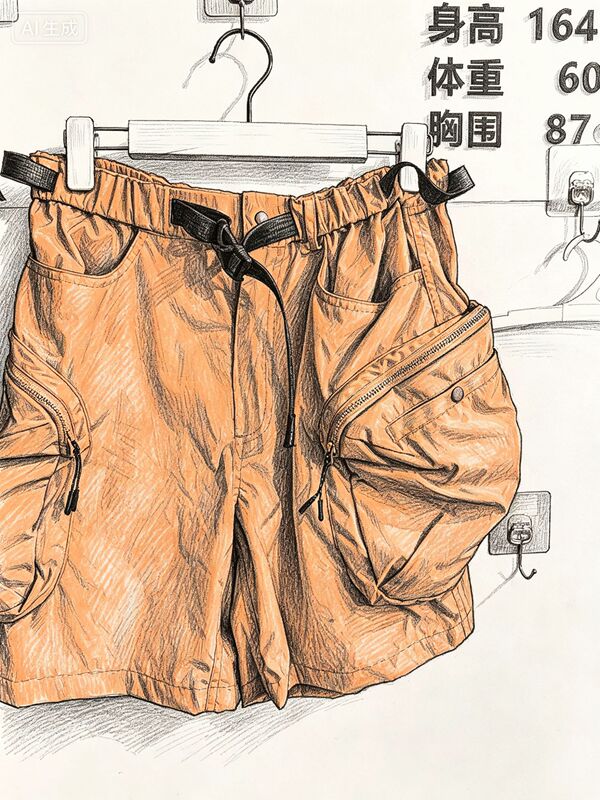 A869 Outdoor Large Pocket Shorts