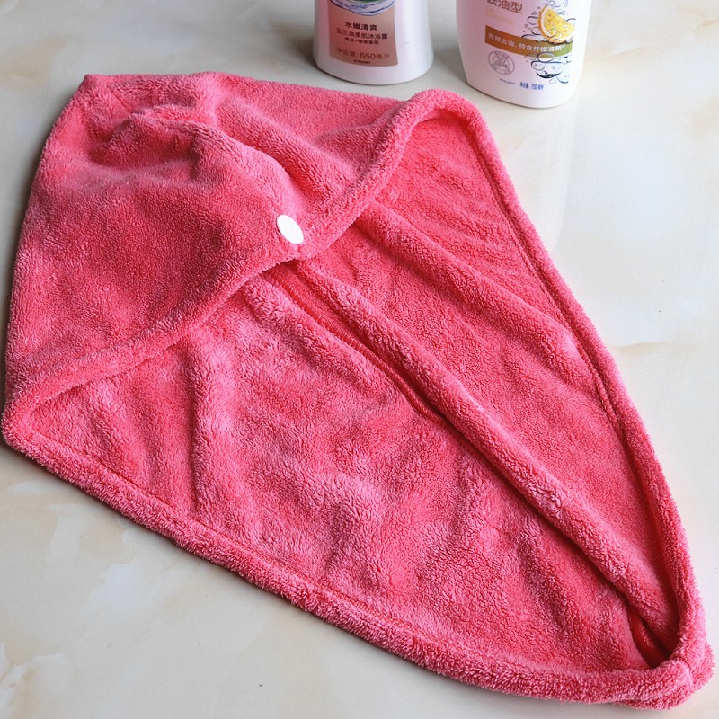 Dry hair cap Absorbent thickened shampoo towel bag towel Increase dry hair towel Shower cap Wrap long hair Wipe hair quick-drying towel