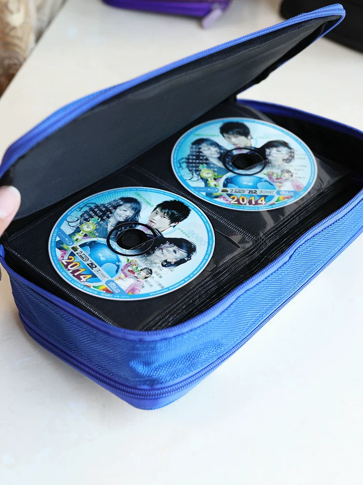 Boxer CD package Large -capacity CD package CD box storage DVD CD -ROM storage box CD package 96 plate bags