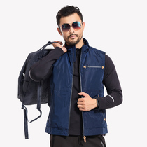 (Special clearance) Mens waterproof ski full-pressure rubber anti-oil vest vest new warm