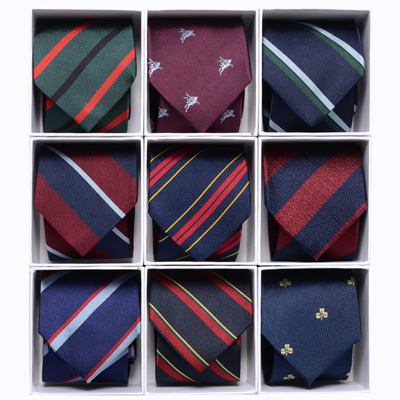 High-End Design, Mulberry Silk Tie for Men, Business Formal Wear, Hand-Tied, Retro British Style, Light Luxury, Classic Silk