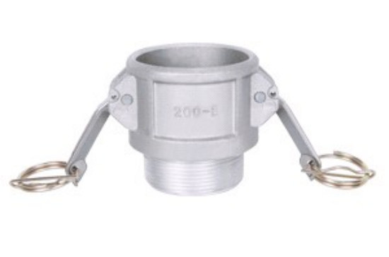 Aluminum alloy quick connector type B 3 4 inch pull-type camlock coupling external thread female end female connector