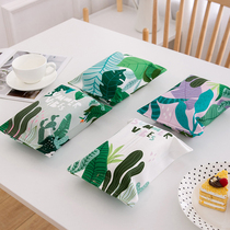 Résumé Leaves Tropical Leaves Nordic Plant Dining Room Paper Towels ART VEHICULAR PAPER TOWELS BOX CLOTH ART HANGING PAPER TOWELS