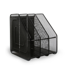 Desk Face Document Rack Metal Iron Mesh Containing Shelf Creative Multilayer Information Shelf Mesh Tribale Information Frame Thickening