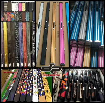 Premium leather box English single-section pole double sink four-point three snooker billiard bar box pole barrel barrel barrel barrel