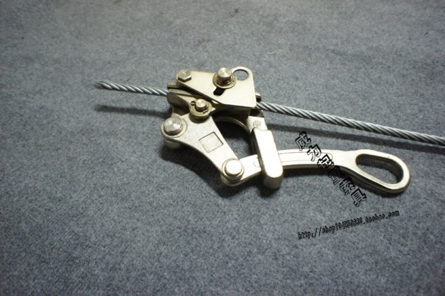 Wire rope multifunctional wire clamping device electrical wire drawing device wire clamp wire rope clamp 0.5-3T