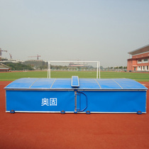  Customized sponge bag protective shed Track and field auxiliary high jump sponge pad protective shed Storage shed equipment back-up type