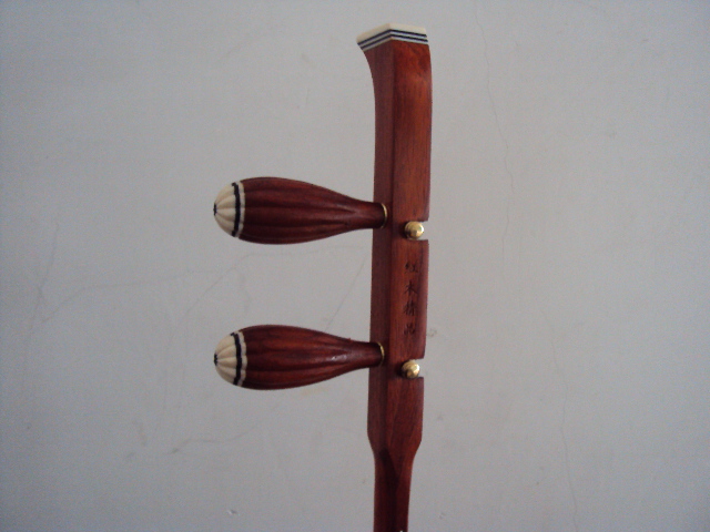 Banhu rod red pear mahogany Yu Opera Banhu rod midrange bass copper shaft Banhu flat rod factory direct sales