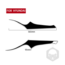 Suitable for modern Coolpad 2003-2006 headlight eyebrow modification decorative stickers