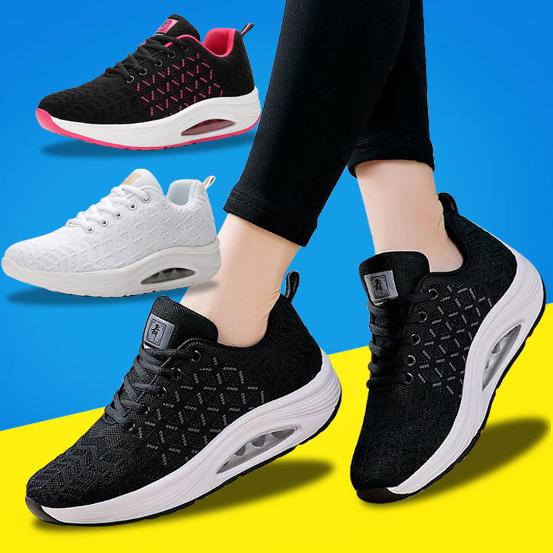 White ghost dance shoes soft sole shuffling special shoes Yang Liping square dance shoes light autumn dance shoes women