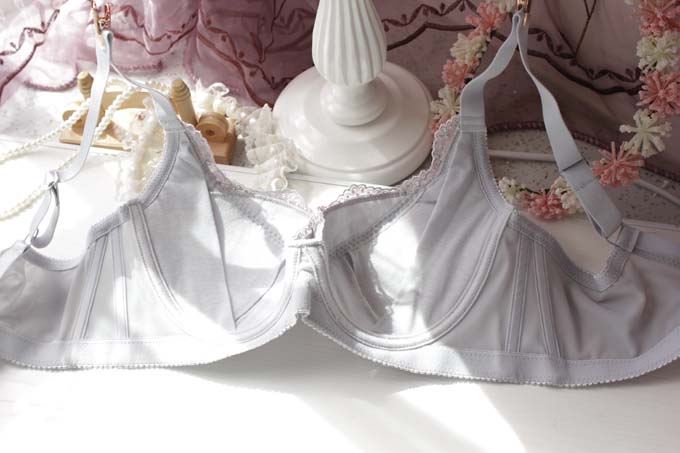 Áo ngực nữ cỡ lớn Thêu mùa hè mỏng phần thoải mái 75-95BCD cup chất béo mm bra bra bên - Strapless Bras đồ lót nữ