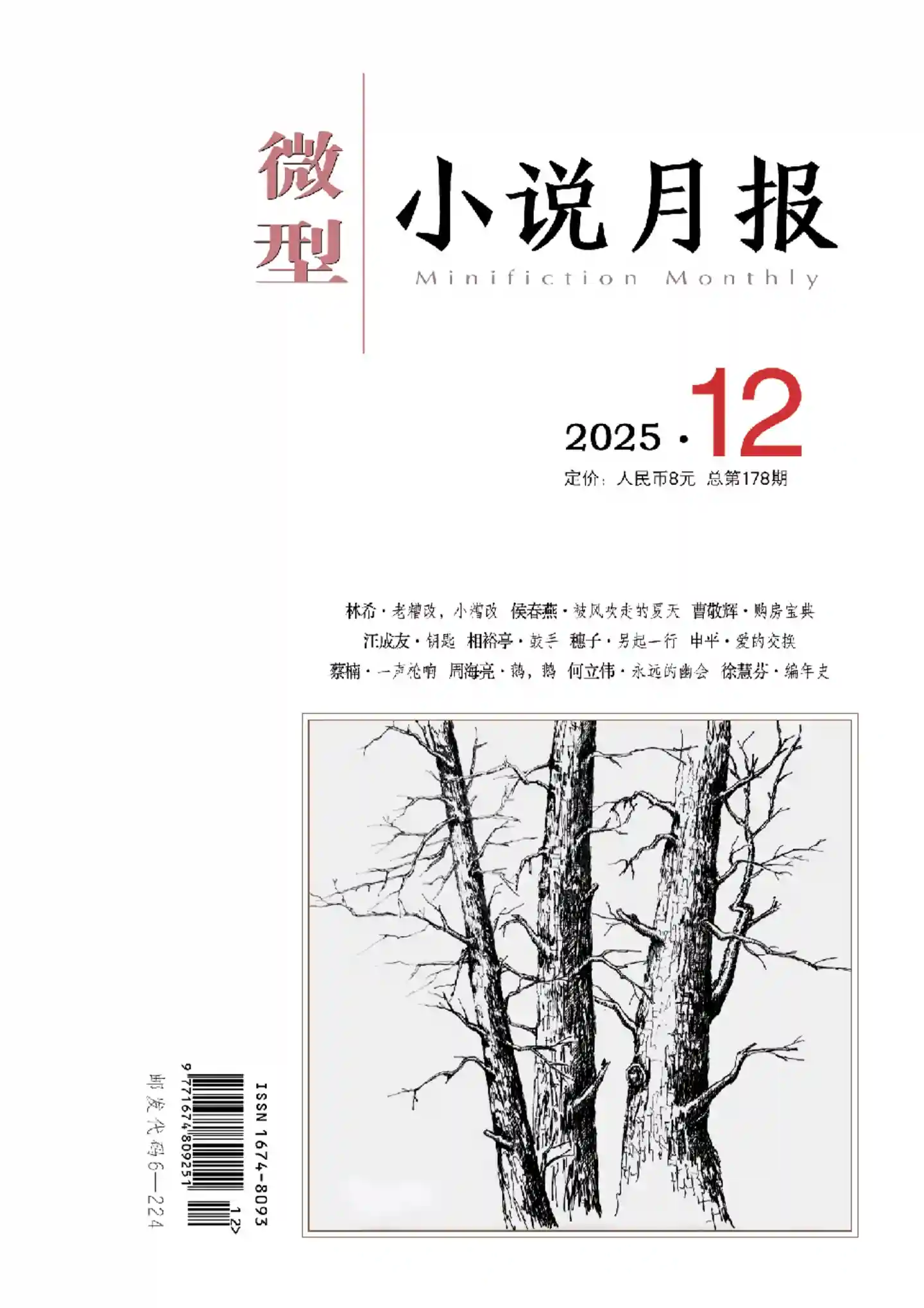 《微型小说月报》2025年第12期全彩精校PDF杂志下载-谷酷资源网