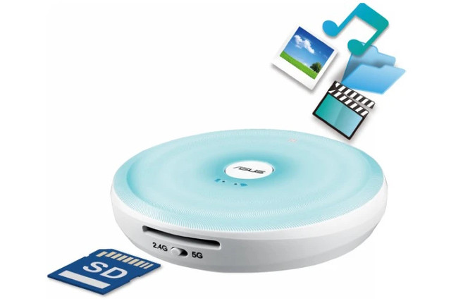 ASUS Travelair AC portable wireless USB card reader dual-band Wi-Fi