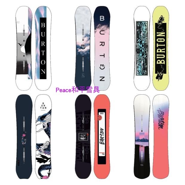 21 22 Burton Burton women's snowboard full range of carved flat Flower Park all-around new October