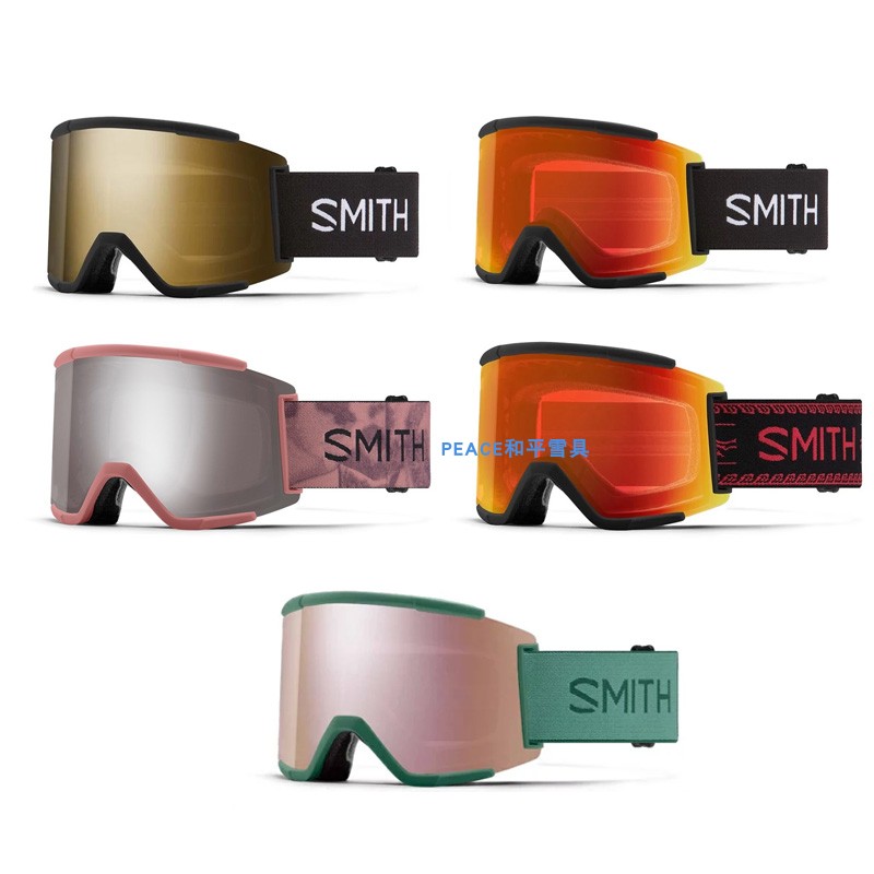 New product SMITH SQUAD ski goggles single-board double-board ultra-clear lens anti-fog high-transparency high-value double-lens