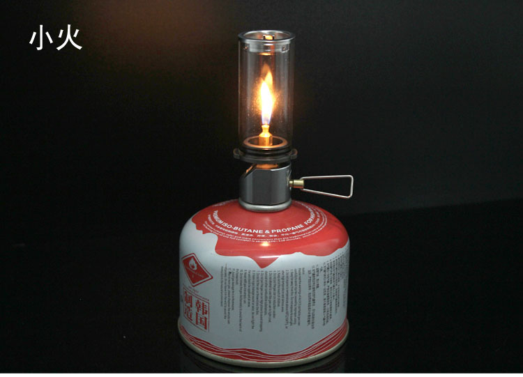 Anh Jie Đặng BRS-55 gas cắm trại ngoài trời ánh sáng mà không bấc đèn hơi nước mơ đèn nến ánh sáng lều đèn led xài pin
