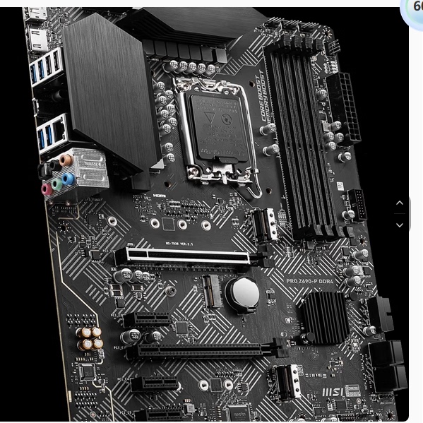 Disassembly of Msi Pro Z690-P/A/Ud Z790-P Ddr4, Supports 13Th and 14Th Generation Cpus