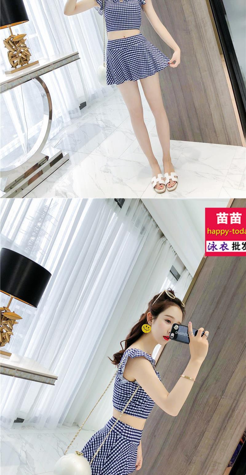 Áo tắm nữ bảo thủ dễ thương nhỏ xinh cô gái tươi trái tim áo tắm Hàn Quốc mùa xuân nóng hai mảnh áo tắm chia đồ bơi 2 mảnh trẻ em