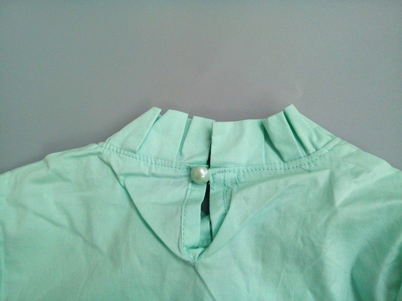 Chemise fille à manche longue - Ref 2087374 Image 7