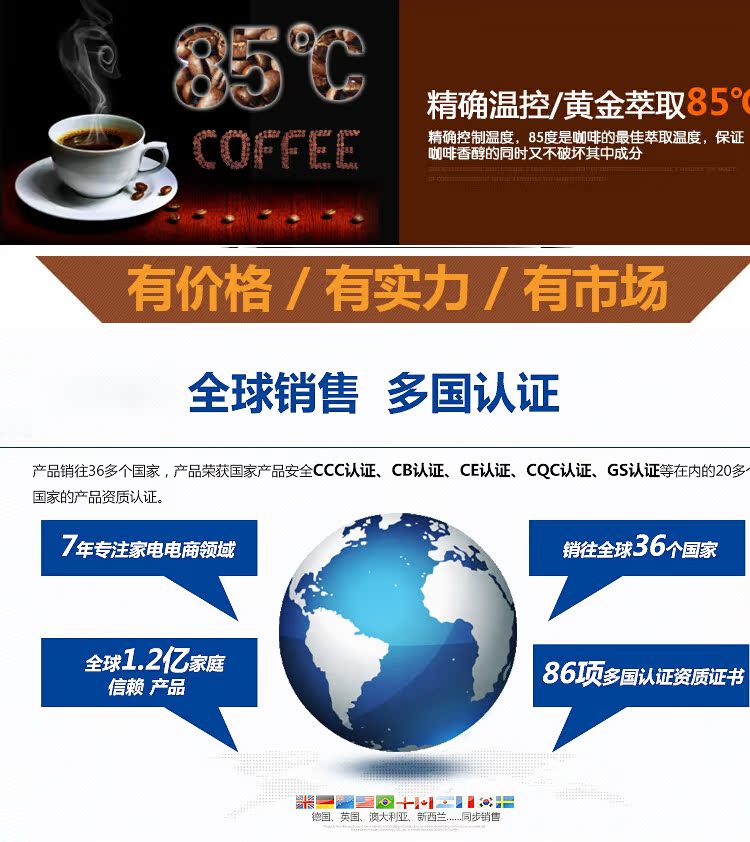 giá máy pha cà phê cho quán Máy pha cà phê Macui / Wanjiahui CM1018 dành cho người tiêu dùng và máy pha cà phê nhỏ giọt tự động / thương mại của Ý - Máy pha cà phê máy pha ca phê