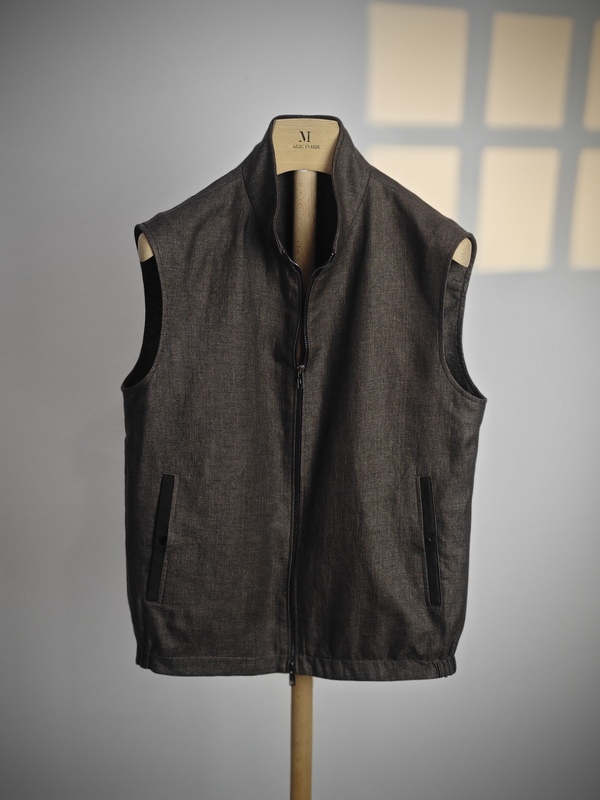 Investment Bank Vest, Jiejia New Linen Vest, Lp Linen Bomber Jacket, King of Linen Solbiati