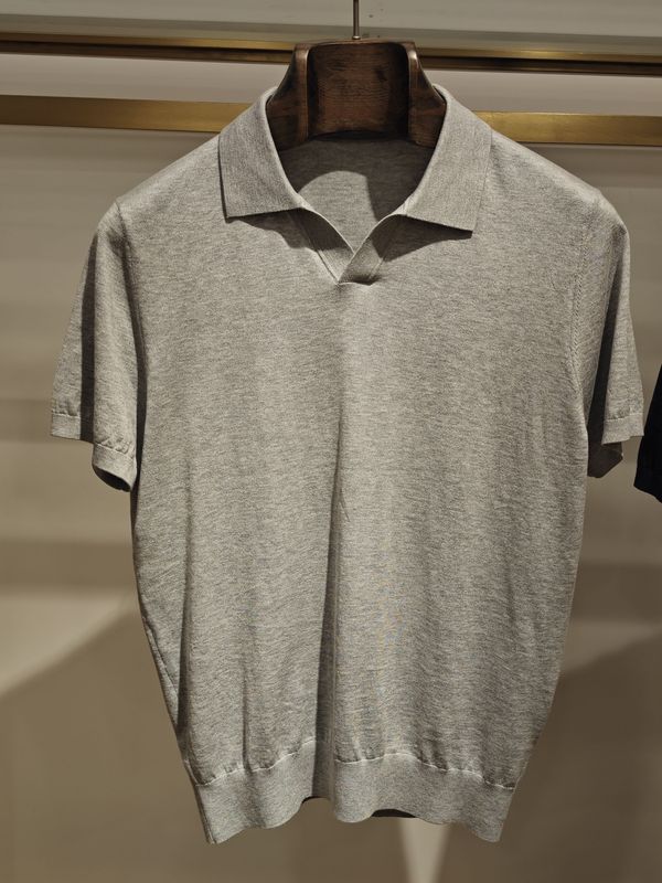 Giza45 Egyptian Cotton Polo Shirt Italian Milcotoni Giza45 Egyptian Cotton Light Touch Clouds Giza45 Egyptian Cotton Polo Shirt Italian Milcotoni Giza45 Egyptian Cotton Light Touch Clouds