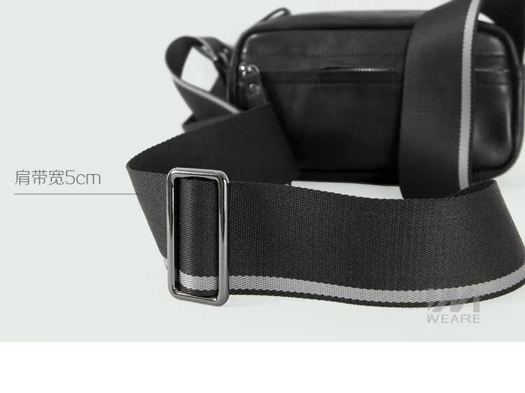 Nguyên bản đơn giản lớp da đầu tiên nam nhỏ vuông vuông rộng vai đeo vai Messenger túi nữ túi mini đường phố thủy triều - Túi của con người túi louis vuitton