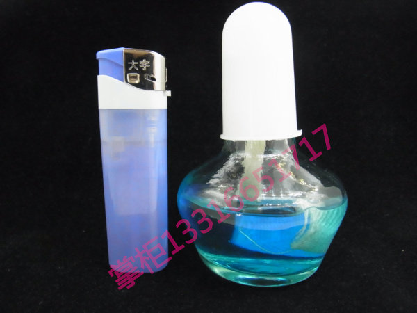 小形酒精 袖珍酒精灯 玻璃酒精灯 80ml 附带灯芯