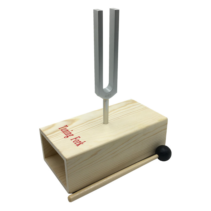 Aluminum alloy 440 large tuning fork music tuning fork musical instrument tuning music classroom demonstration A tone can be laser engraved