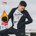 Li Ning thể thao áo khoác nam 2018 mùa đông áo mới ngắn trùm đầu ấm áp mùa đông lạnh xuống áo khoác Thể thao xuống áo khoác