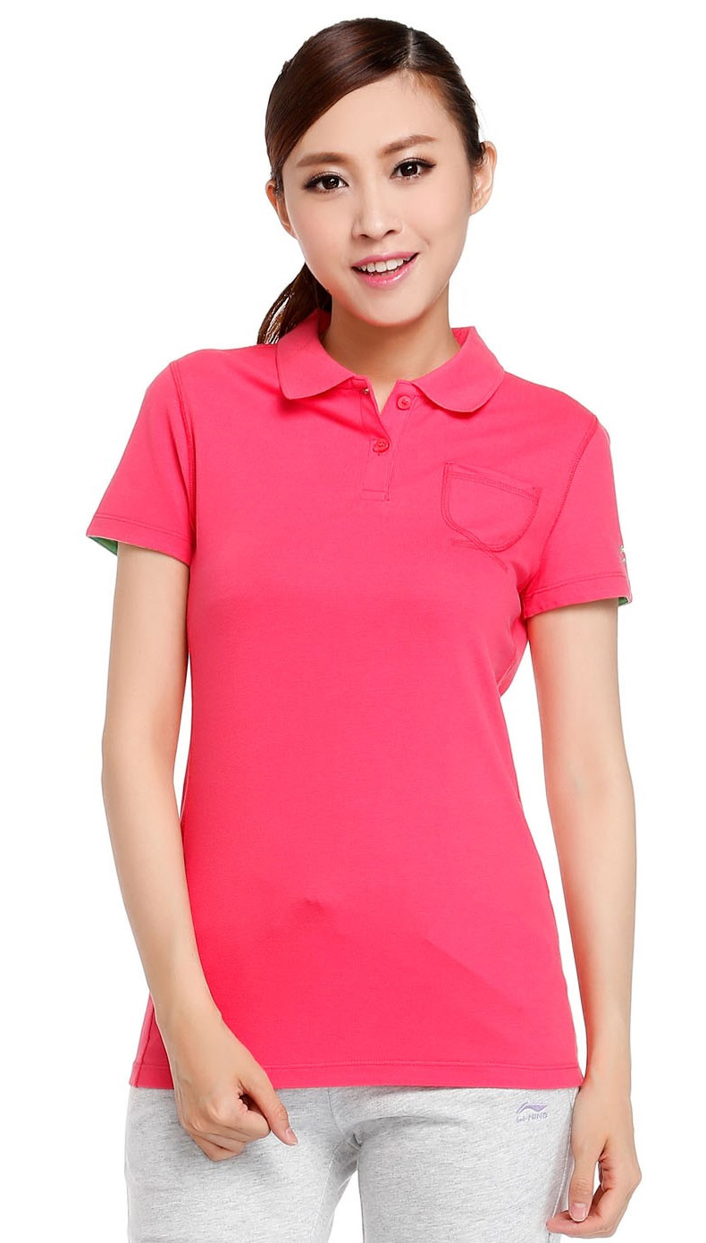 Polo sport femme LINING APLJ046- - Ref 555293 Image 12